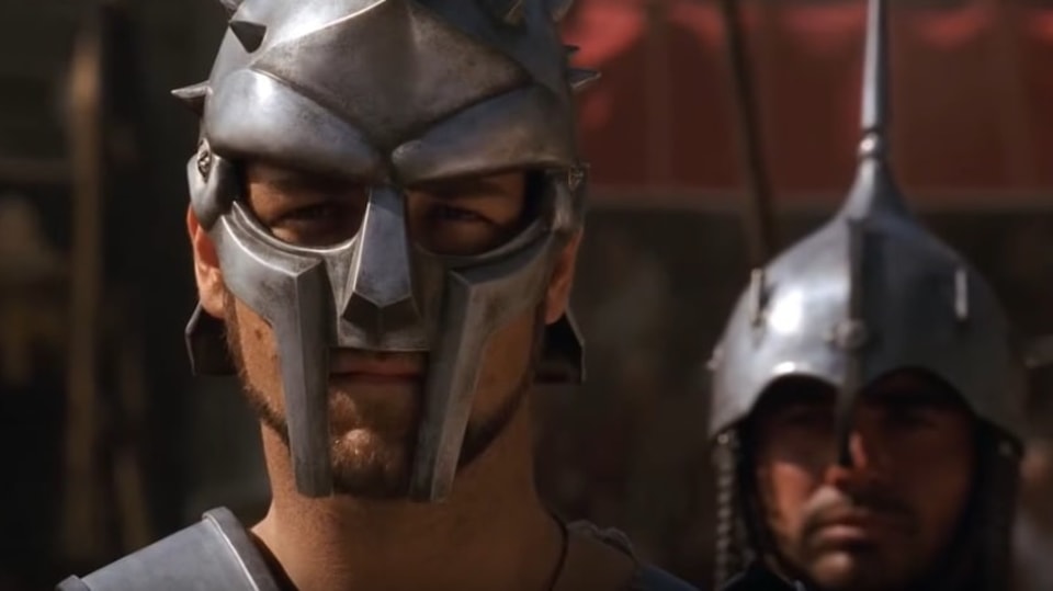 Russell Crowe jako Gladiátor